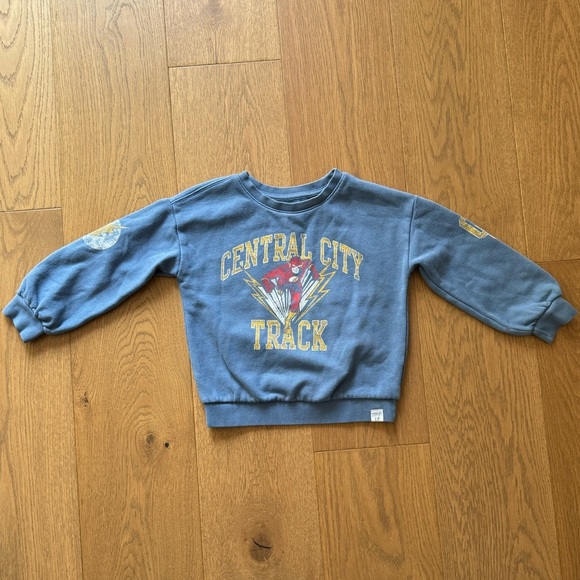 GUC GAP Toddler‎ Boy Crewneck Sweatshirt - Captain America - Size 5T - Picture 1 of 5